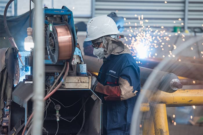 清镇网架焊接车间